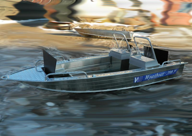 Wyatboat-390У с консолями